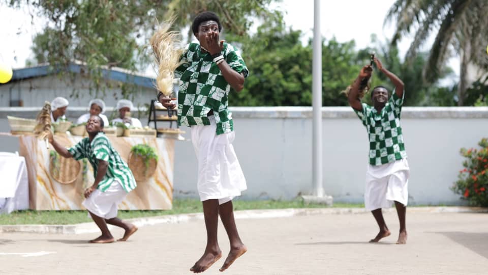 Agbadza war dance